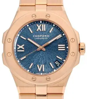 Chopard Chopard Alpine Eagle 295363-5001 41mm Rose gold Blue