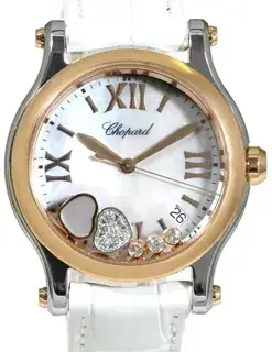 Chopard Chopard Happy Sport 278582-6009 36mm Yellow gold and Stainless steel