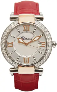 Chopard Chopard Imperiale 388531-6003 40mm Rose gold and Stainless steel White