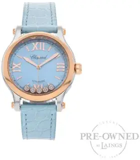 Chopard Chopard Happy Sport 278608-6013 33mm Rose gold and Stainless steel