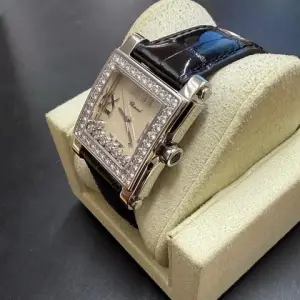 Chopard Chopard Happy SportSquare Quartz Medium Ladies Watch Full Set