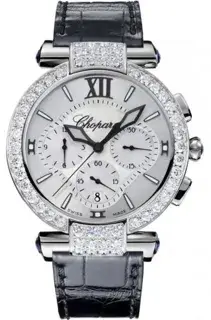 Chopard Chopard Imperiale 384211-1001 40mm 18k white gold Silver