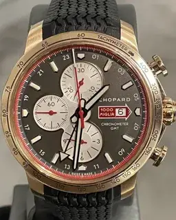 Chopard Chopard Mille Miglia 161292-5001 44mm Rose gold Gray