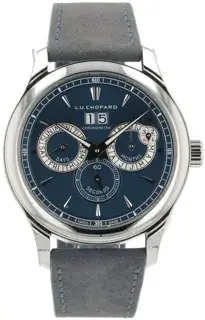 Chopard Chopard L.U.C 168561 43mm Stainless steel Blue