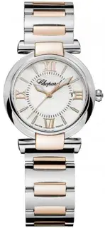 Chopard Chopard Imperiale 388541-6002 28mm Rose gold and Stainless steel Silver