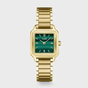 Cluse Gracieuse Petite Watch Steel, Green, Gold Colour