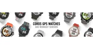 Coros 探索 COROS 所有产品：运动手表、心率臂带、更多配件