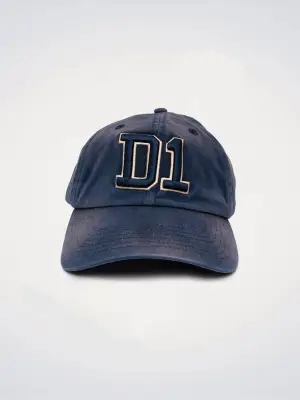 D1 Milano Navy Blue ‘D1’ Cap