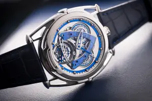 De Bethune DB28 Steel Wheels Saphir Tourbillon