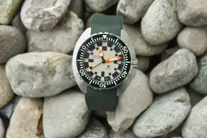 Doxa Army Green Ceramic Bezel Full Steel