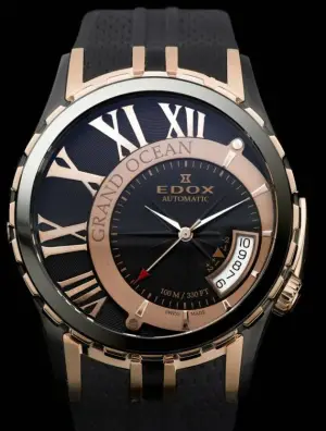 Edox Grand Ocean Decentrique Date Automatic