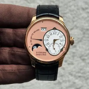 F.P. Journe F.P.Journe OctaLune Ref. LN Rose Gold 40mm Octa Lune Rose Gold Salmon Dial