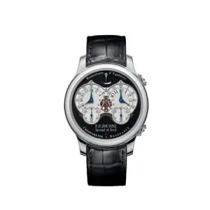 F.P. Journe F.P.JourneChronomètre À Résonance Ref. RQ Black Label Platinum Black Dial