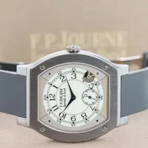 F.P. Journe F.P.Journe ÉléganteElegante Men's Titanium 48mm Calibre 1210 Tortue Luminescent Sapphire Dial Centre Grey