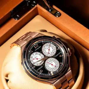 F.P. Journe F.P.Journe SouveraineCentigraphe (CT2) Rose Gold Frosted Black Dial 44MM Calibre 1506