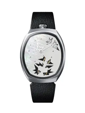 Fiona Kruger FK: TASAKI – Entropy I (White Lines)