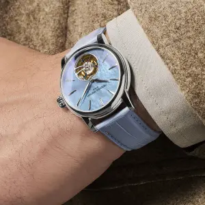 Frederique Constant Classic Tourbillon Manufacture Blue Mother of Pearl