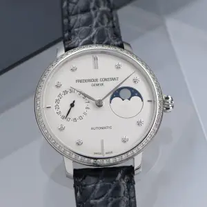 Frederique Constant Slimline Moonphase Manufacture Ladies