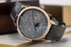 Frederique Constant Manufacture Perpetual Calendar Unique Meteorite Dial