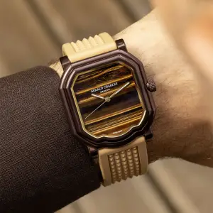 Gérald Charles Maestro 2.0 Ultra-Thin Tiger's Eye Seddiqi Limited Edition