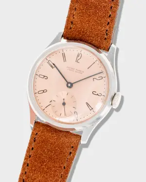 Gauthier 1950's Ulysse Nardin Calatrava - Salmon Dial