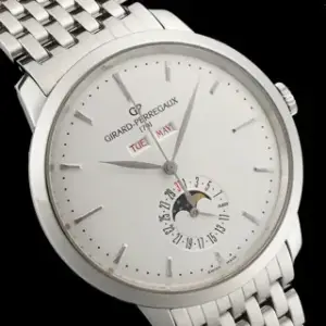 Girard-Perregaux Girard-Perregaux 1966 49535-11-131-BB60 40mm Stainless steel White, Price & Market Data