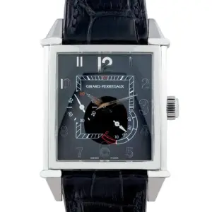 Girard-Perregaux Girard Perregaux Vintage 1945Power Reserve Black Dial MINT Box & Papers