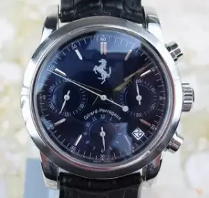 Girard-Perregaux Girard-Perregaux Ferrari 8020 38mm Stainless steel Blue and Dark Blue