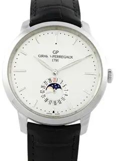 Girard-Perregaux Girard-Perregaux 1966 49545-11-131-BB60 40mm Stainless steel Silver, Price & Market Data