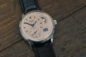 Glashütte Original PanoMaticLunar Rose Opaline