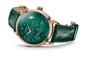Glashütte Original PanoMaticLunar Green Dial