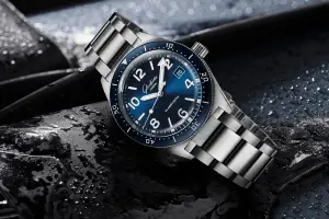 Glashütte Original SeaQ 39.5mm Blue Dial