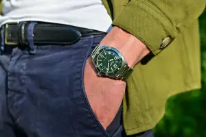 Glashütte Original SeaQ 39.5mm Reed Green Dial