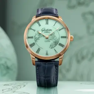 Glashütte Original Senator Meissen Porcelain