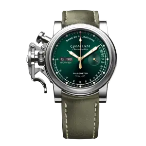 Graham CHRONOFIGHTER VINTAGE PULSOMETER GREEN