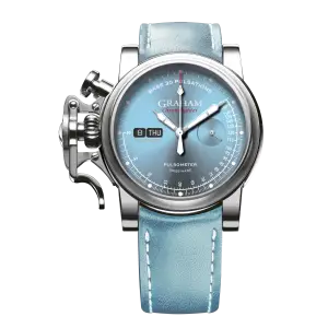 Graham CHRONOFIGHTER VINTAGE PULSOMETER LIGHT BLUE