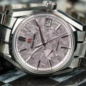 Grand Seiko Grand Seiko Heritage Collection"Shunbun" Heritage Pink Cherry Blossom Dial Box & Papers