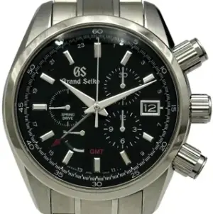 Grand Seiko Grand Seiko Spring Drive SBGC203 43mm Stainless steel Black