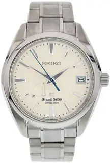 Grand Seiko Grand Seiko Spring Drive SBGA011 41mm Titanium Cream