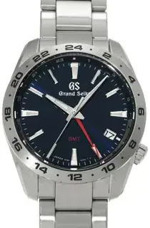 Grand Seiko Grand Seiko Sport SBGN029 39mm Stainless steel Dark Blue