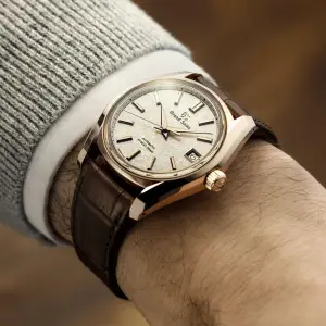 Grand Seiko Heritage 62GS Cheery Blossom Gold
