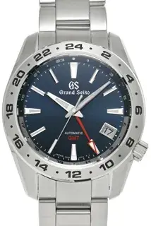 Grand Seiko Grand Seiko Sport SBGM245 40.5mm Stainless steel Blue, Price & Market Data