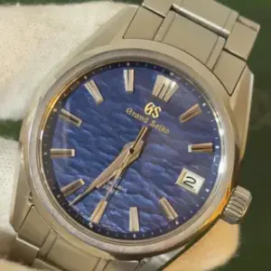 Grand Seiko Grand Seiko Spring Drive SLGA007 40mm Stainless steel Blue