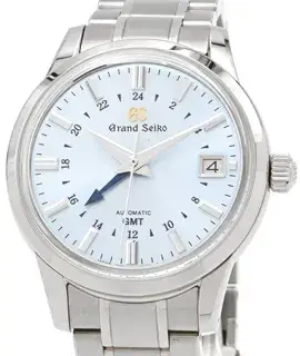 Grand Seiko Grand Seiko Elegance SBGM253 39.5mm Stainless steel Blue and Ice blue