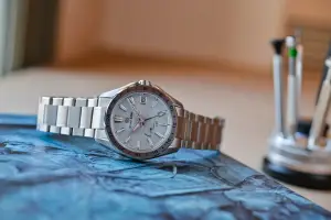 Grand Seiko Mist Flake Sports GMT