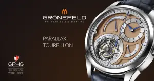 Gronefeld Parallax Tourbillon • Grönefeld - The Horological Brothers