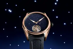 H. Moser & Cie Pioneer Tourbillon Concept Aventurine