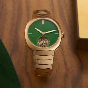 H. Moser & Cie. Streamliner Tourbillon Wyoming Jade