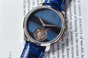 H. Moser & Cie. Endeavour Tourbillon Concept Tiger’s Eye