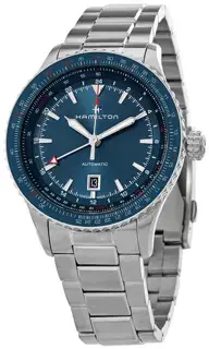 Hamilton Hamilton Khaki Aviation H76715140 44mm Stainless steel Blue